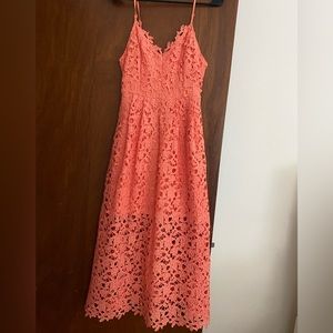 Nordstrom Women’s Lacey Coral Dress